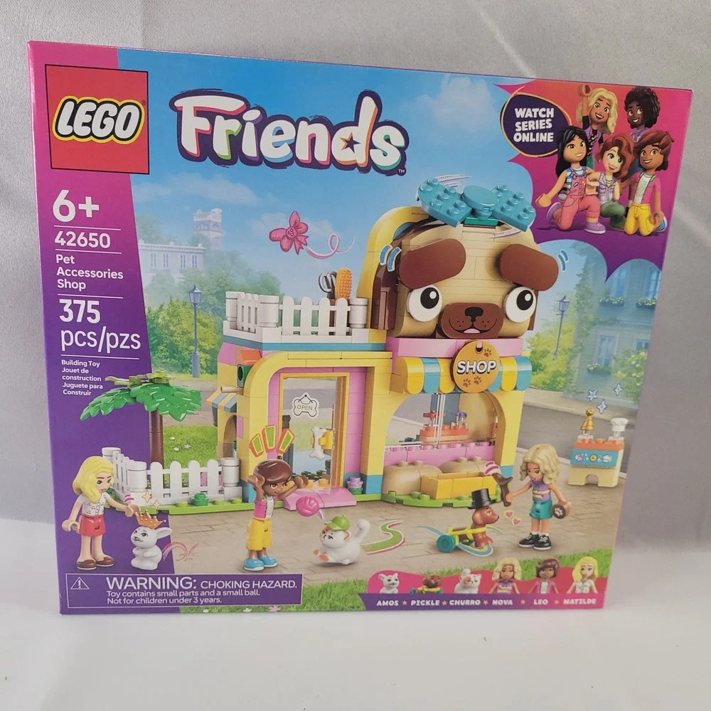 LEGO Friends Pet Accessories Shop 42650 Building‎ Toy Set 375 pcs New in Box